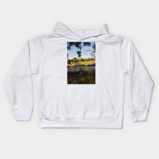 The Pinot Patch - Adelaide Hills - Fleurieu Peninsula - by South Australian artist Avril Thomas Kids Hoodie